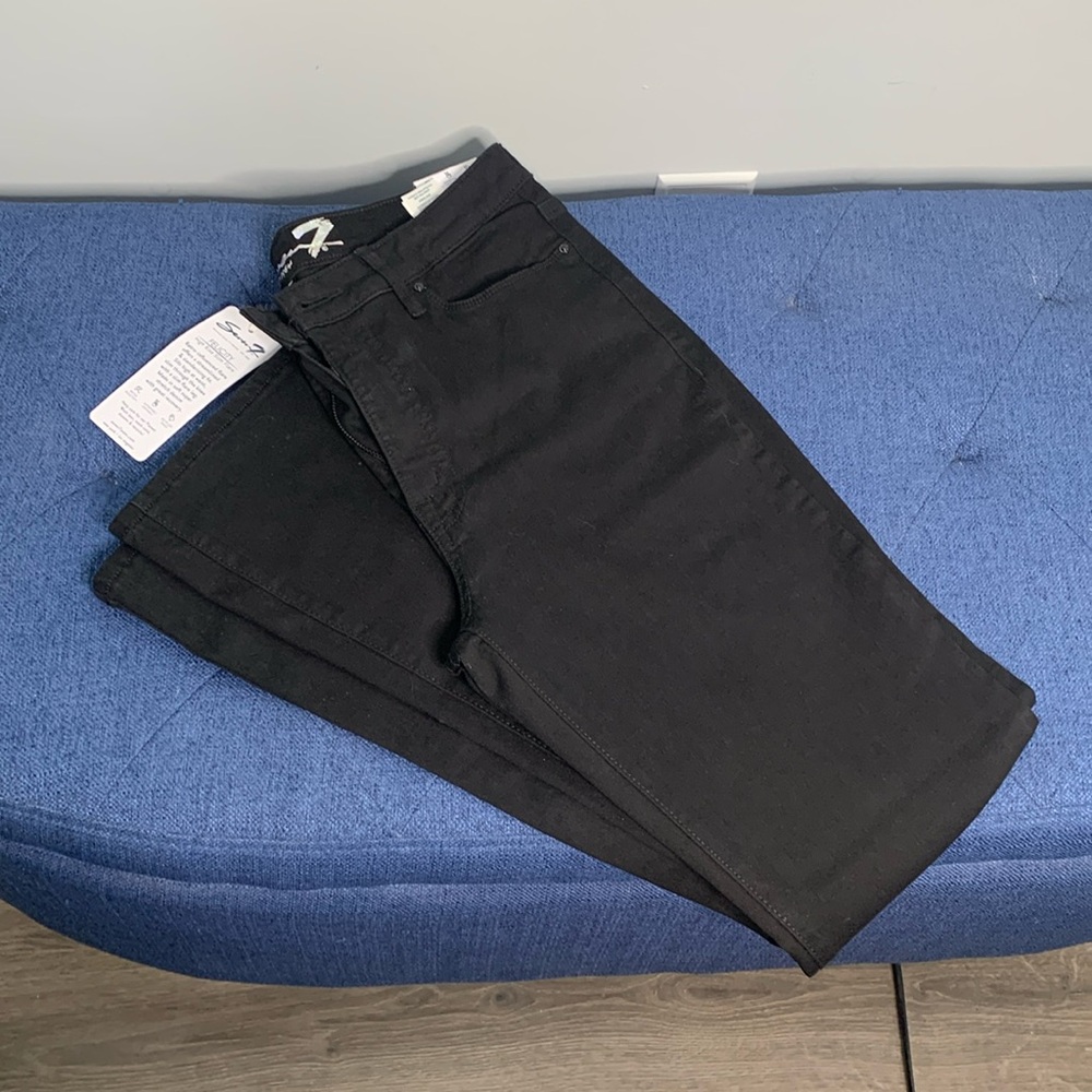 Seven7 jeans women’s size 10 black